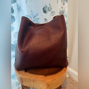 Portland Leather Butterfly Bucket Bag